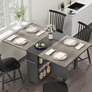 PULL OUT FOLDING TABLE STSTEM(FOR TALL CABINET)